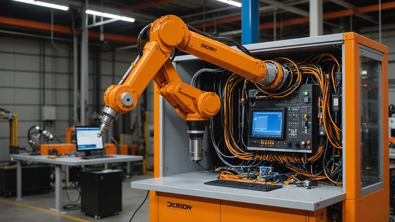 FANUC and KUKA controller connections to EmbodyX edge compute module