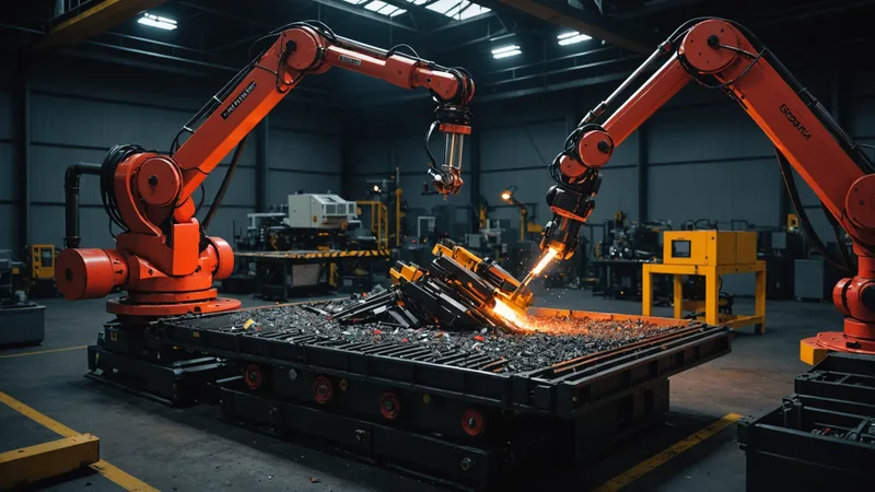 Engineer at a robot teach pendant re-programming waypoints after a product changeover
